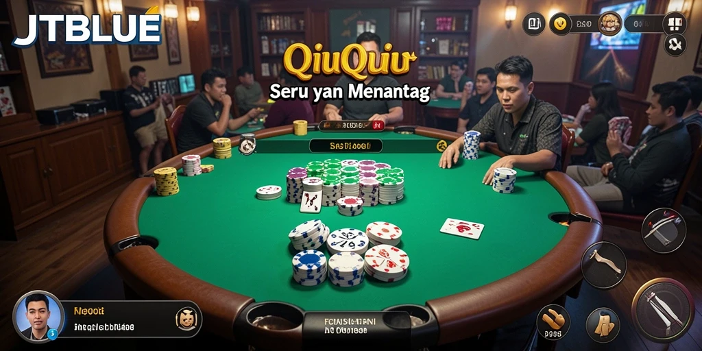 Tampilan gameplay QiuQiu yang menarik dan seru.