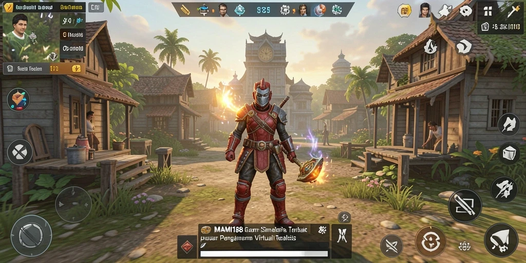 Tampilan gameplay MAMI188 yang realistis dan mengasyikkan.