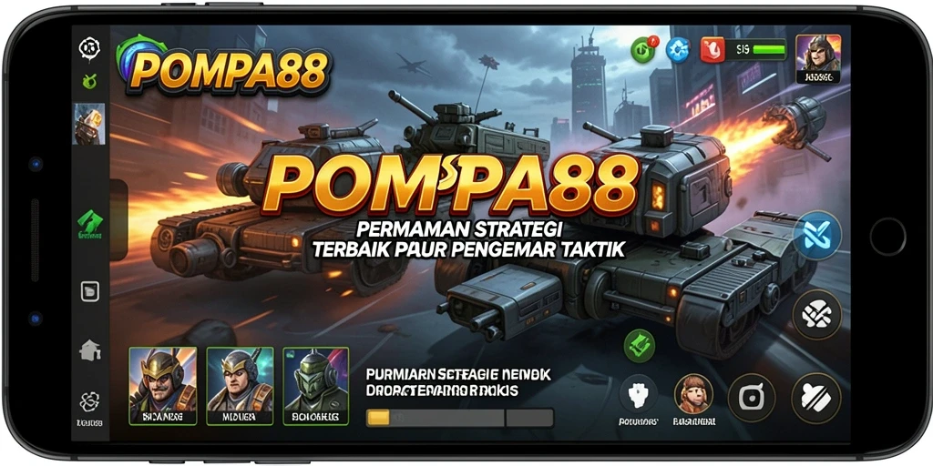 Tampilan gameplay POMPA88 yang mendebarkan dan penuh strategi.