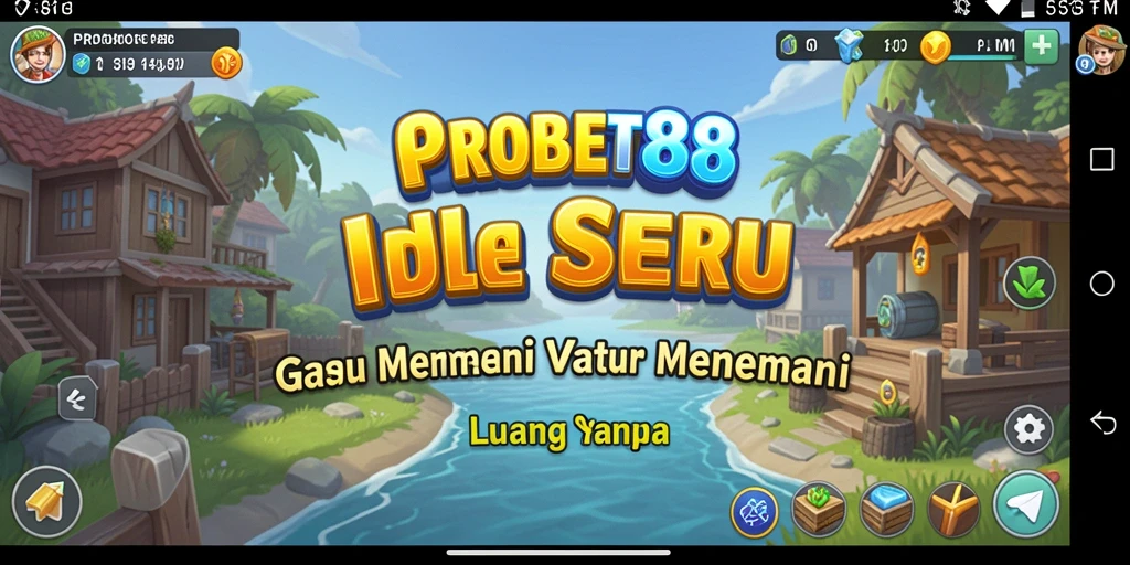 Tampilan gameplay seru dengan elemen interaktif yang menarik.